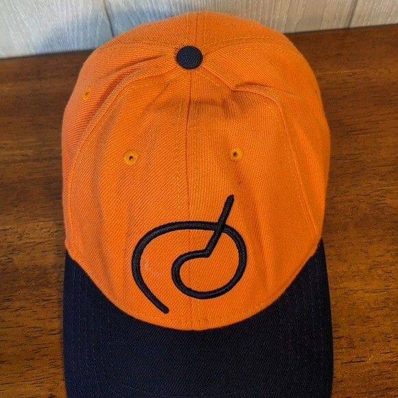 Dragon Ball Z Super Whis Training Symbol Snapback Hat Orange EUC OSM - Picture 5 of 9